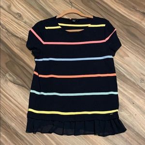 Tommy Hilfiger top with ruffle detail